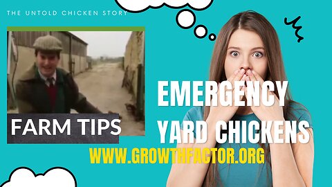 EMERGENCY BACKYARD FARMING TIPS (EVEN TINY YARD!)