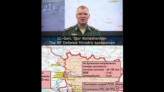 14.12.22 ⚡Russian Defence Ministry report on the progress of the deNAZIfication of Ukraine