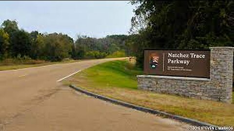 Google Street View Road Trip: - Natchez Trace Parkway - Mile 0 to Mile 15 - Emerald Mound