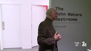 Baltimore Museum of Art dedicates gender neutral bathroom to John Waters