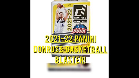 2021-22 Panini Donruss Basketball Blaster! Looking for Cade Cunningham, Jalen Green and Evan Mobley!