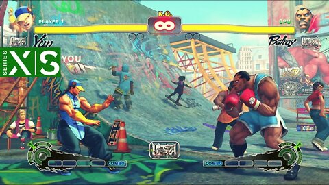 Yun vs Balrog (Hardest AI) - Ultra Street Fighter IV