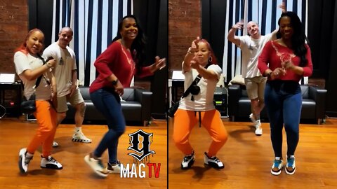 Tiny Harris & Kandi Cut Up During Dance Rehearsals! 💃🏾