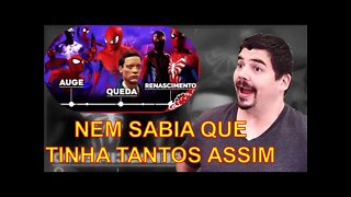 REACT o AUGE e QUEDA dos JOGOS DO HOMEM-ARANHA e o RETORNO TRIUNFAL (1982 - 2023) - MELHOR DO MUNDO