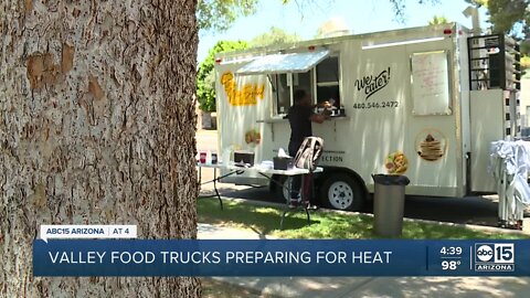 How food trucks and trailers operate in the Arizona heat