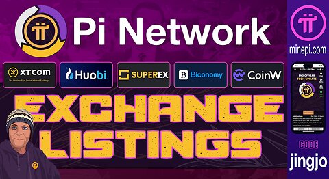 Pi Network - Exchange Listings