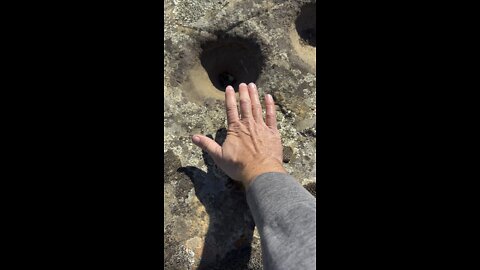 Native American Food Grinding Holes