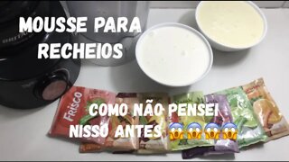 Mousse Para Recheios - Uma Delicia e perfeito para Rechear Bolos, Pães de Mel, Bolo no Pote, caseiri