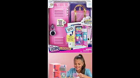 Collectible Micro Locker with 15 Stationary Surprises Inside! | Girlyy