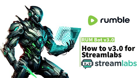 RUM-Bot v3.0 How to Add Live Alerts to Live Streams with SLOBS (Stream Labs)