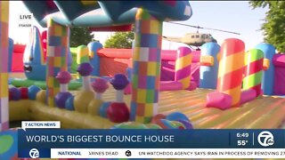 World's Biggest Bounce House kicks off this weekend in metro Detroit