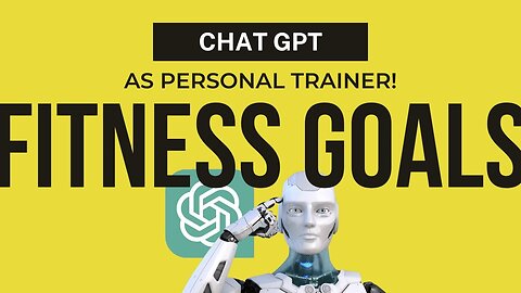 Get Fit with ChatGPT: Your ONE PROMPT AI Personal Trainer & Meal Planner (Fitness GPT)