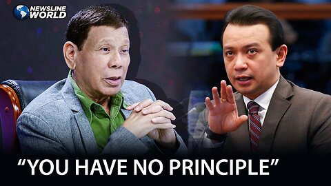 Trillanes, you have no principle –former Pres. Rodrigo Duterte