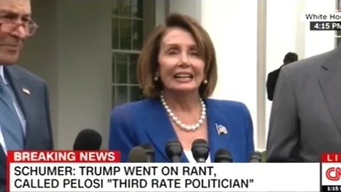 Pelosi: Trump Had A "MELTDOWN"! Democrats Storm Out Of White House Meeting On Syria!