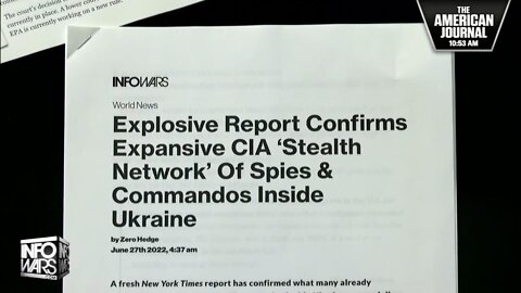 NYT Admits Ukraine Is CIA-Directed Proxy War