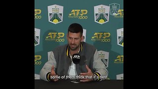 Novak Djokovic: "My Greatest Motivation Is..."