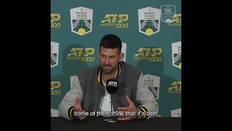 Novak Djokovic: "My Greatest Motivation Is..."