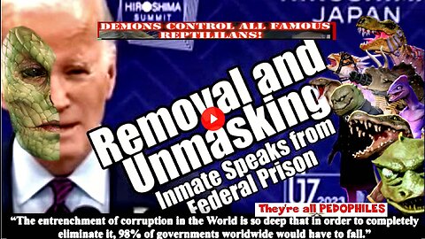 Biden Removal & Unmasking. Inmate Speaks from Federal Prison. B2T Show May 22, 2023