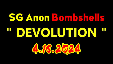 4.16.2Q24 - SG Anon BOMBSHELLS..