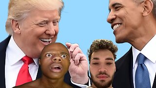 IShowSpeed and Adin Ross meet Obama Biden and Trump!!!