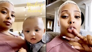 Eva Marcille Excited About Netflix During Mommy Duty! 👶🏽