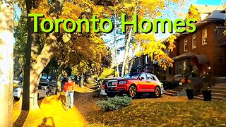 Luxury Homes Autumn ambience 🍁Toronto Canada 🇨🇦