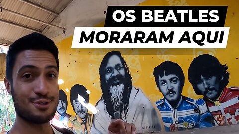 O TEMPLO escondido dos BEATLES | Rishikesh, Índia 🇮🇳