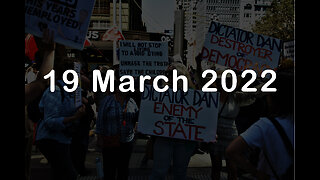 19 March 2022 - Melbourne Freedom Protest