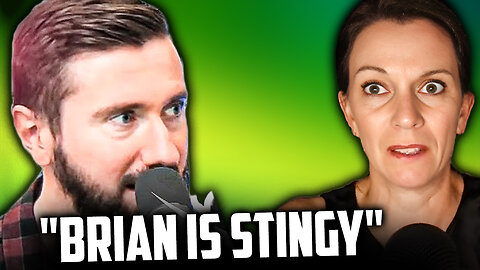 Brian is STINGY - Whatever podcast host embarrasses himself