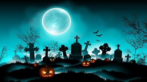 Relaxing Halloween Music – Halloween Graveyard | Dark, Spooky, Creepy ★224