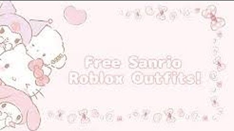 FREE/NO ROBUX Sanrio Roblox Outfits!!