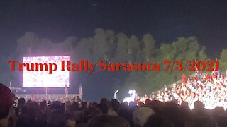 Trump Rally Sarasota President Trump “I am the 1 trying to save American Democracy”