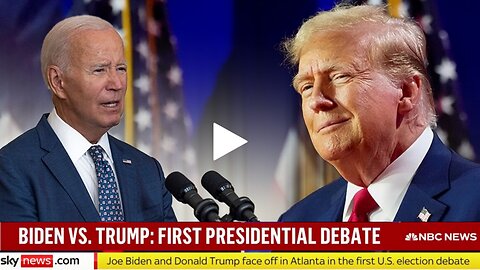 Presidential Debate - Biden vs Trump 2024 Full Debate