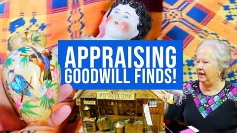 $3 GOODWILL FIND WORTH $150! | APPRAISAL FAIR | ANTIQUE VINTAGE