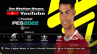 PES 2022 PS2 EFOOTBALL ATUALIZADO EUROPEU EDITOR ISG