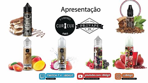 [PT] Apresentação Liquidos CURIEUX - Vamos falar (novamente) de PG vs PDO ( = Vegetol)