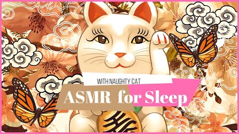 ASMR Sleep Recovery NO Talking 💤With Naughty Cat Purring 🙀Triggering Tingling #asmr #asmrnotalkig