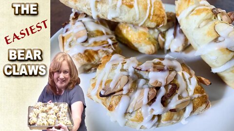 The Easiest BEAR CLAW Recipe | A Pastry Breakfast Treat