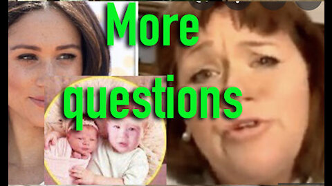 NEW LILI BABY PIC. MEGHAN'S WEIRD BIRTHDAY INTERVIEW. SAMANTHA'S GENUINE DISTRESS. MORE QUESTIONS-