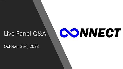 Connect Live Q&A - October 26th, 2023