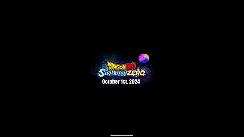 DRAGONBALL SPARKING ZERO MIGHT RELEASE ON 1st OCTOBER!!!!!!