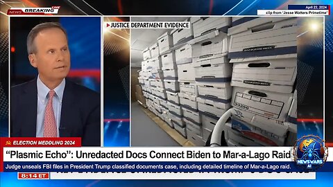 "Plasmic Echo": Do Unredacted Documents Connect Joe Biden to the Mar-a-Lago Raid on President Trump?
