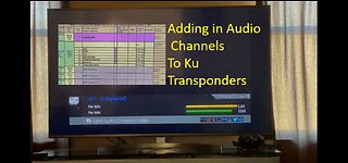 Adding Audio or Radio chanels to a Ku Transponder