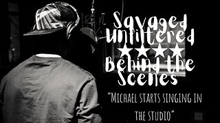 Behind the Scenes: “Michael starts to sing in the studio”