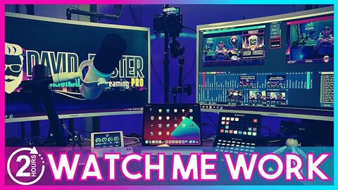 Work with me | Testing a 4K Stream from the Mac Studio while I work! 4K