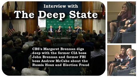 Interview with THE DEEP STATE * Posted 2/20/2022