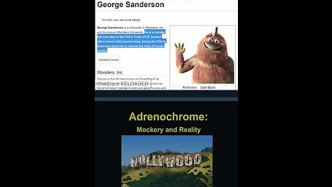 MONSTER Inc - ADRENOCHROME HARVESTED BY TORTURE & FEAR