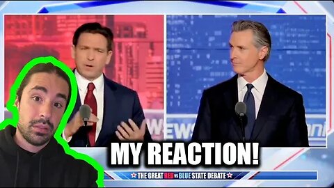 Gavin Newson & Ron DeSantis Debate On Sean Hannity: Who Won? My Reaction.