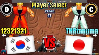 Art of Fighting 3 (12321321 Vs. THRtanuma) [South Korea Vs. Japan]