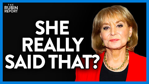 Watch Guest's Faces as Barbara Walters Says What Everyone Is Afraid to Say | DM CLIPS | Rubin Report